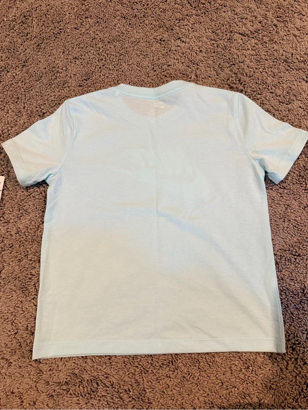 Nike Kids Light Blue Logo Tee & Shorts Set